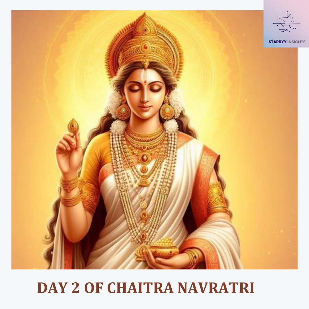 "Powerful Second Day of Navratri: Worship Maa Brahmacharini"