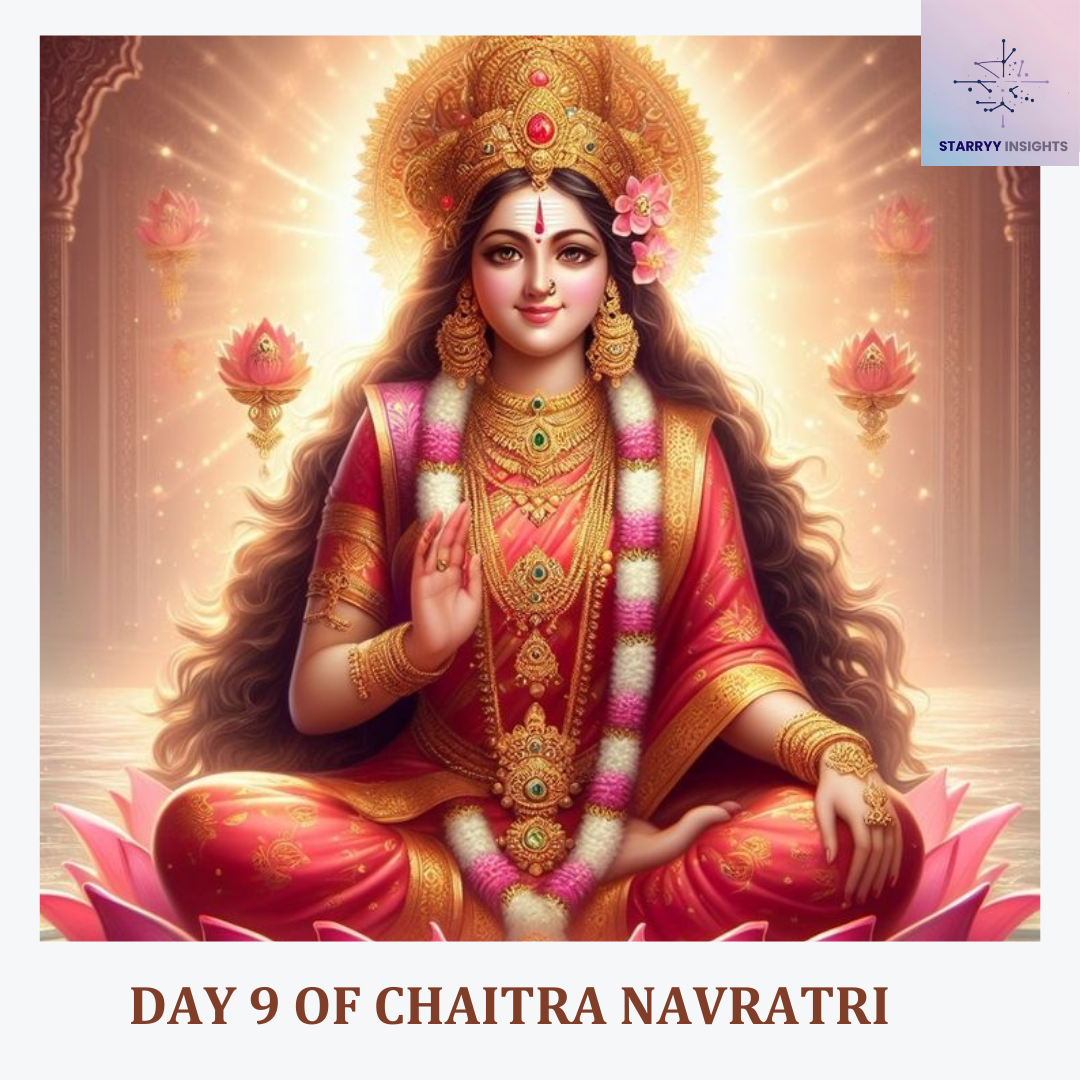 "Blessings of Maa Siddhidatri on 9th Day of Navratri"
