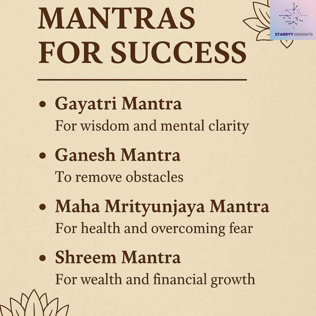 Mantras for Success